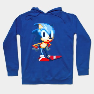 The 16 Bit Blue Blur Hoodie